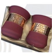 2 Mug Set for Tea, Coffee and Everyday Beverage Use, Stylish Drinkware Gift Combo for Home, Office, Corporate Gifting and Festive Hampers